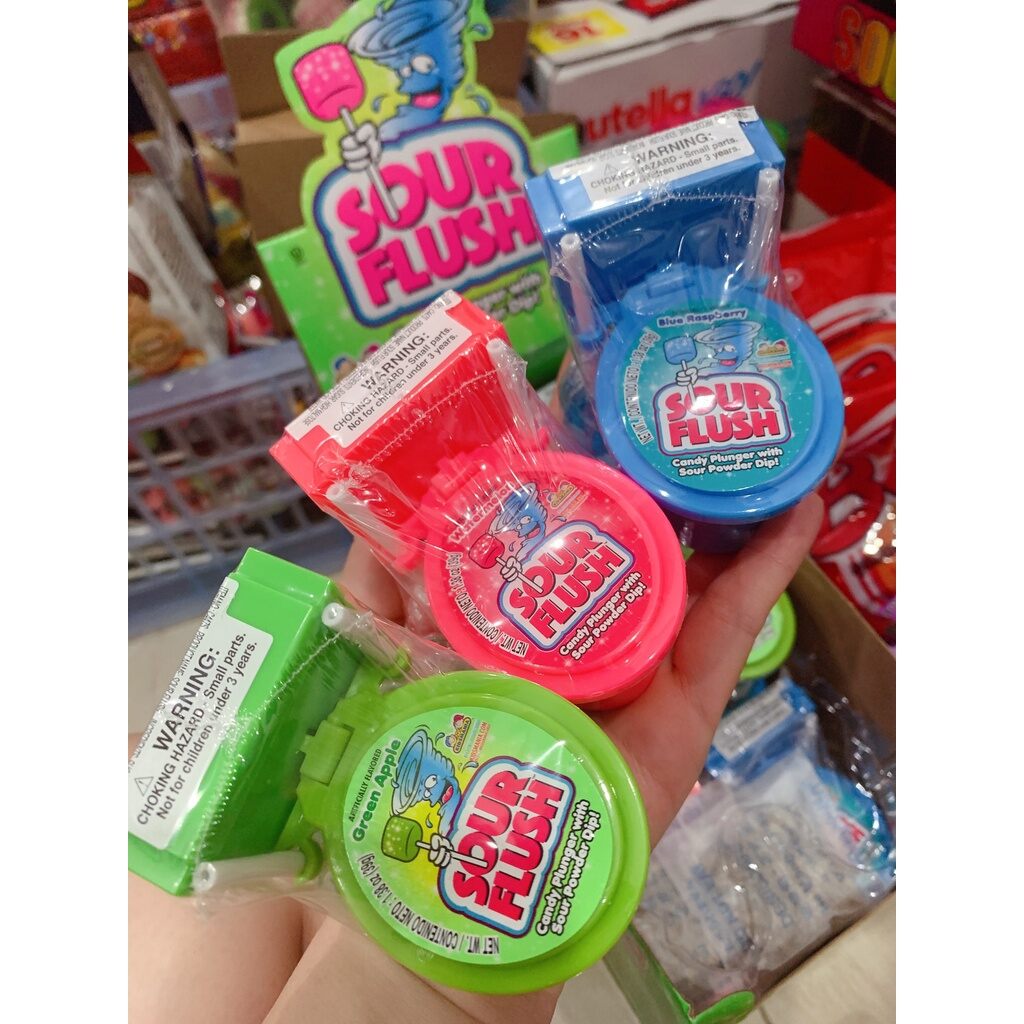 Kẹo Mút Bồn Cầu Sour Flush Mỹ