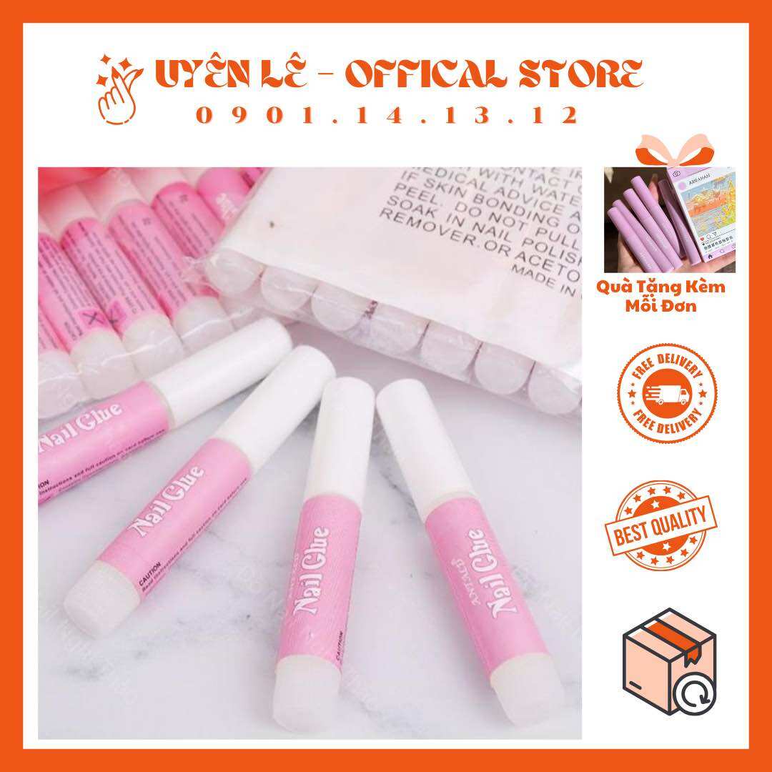 SET 10 CHAI KEO DÁN MÓNG GIẢ NAIL GLUE