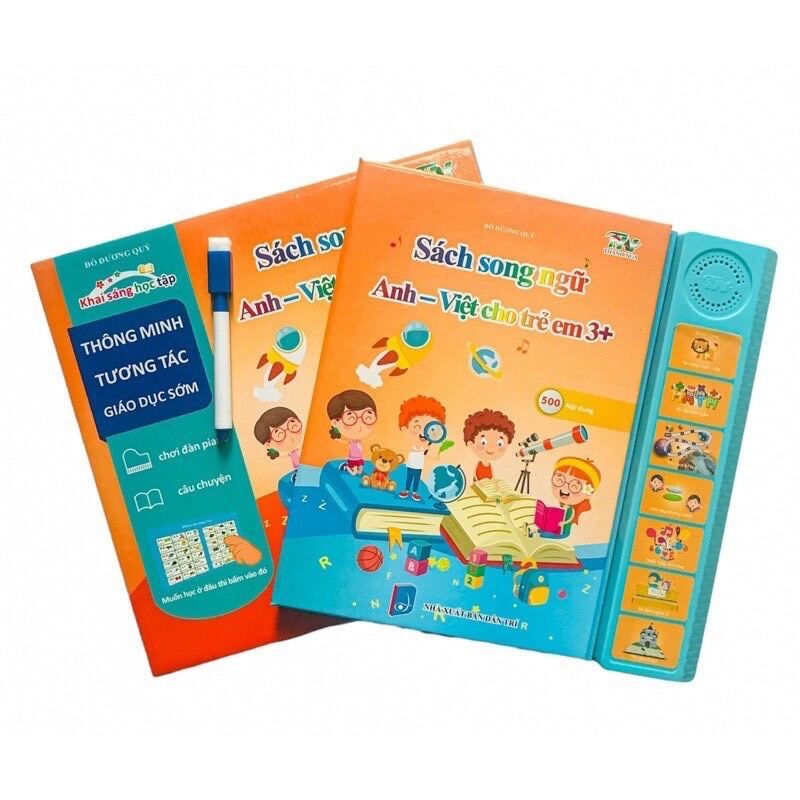 Sách nói Điện tử Song ngữ Anh - Việt Phiên bản đặc biệt cho trẻ em 3+
