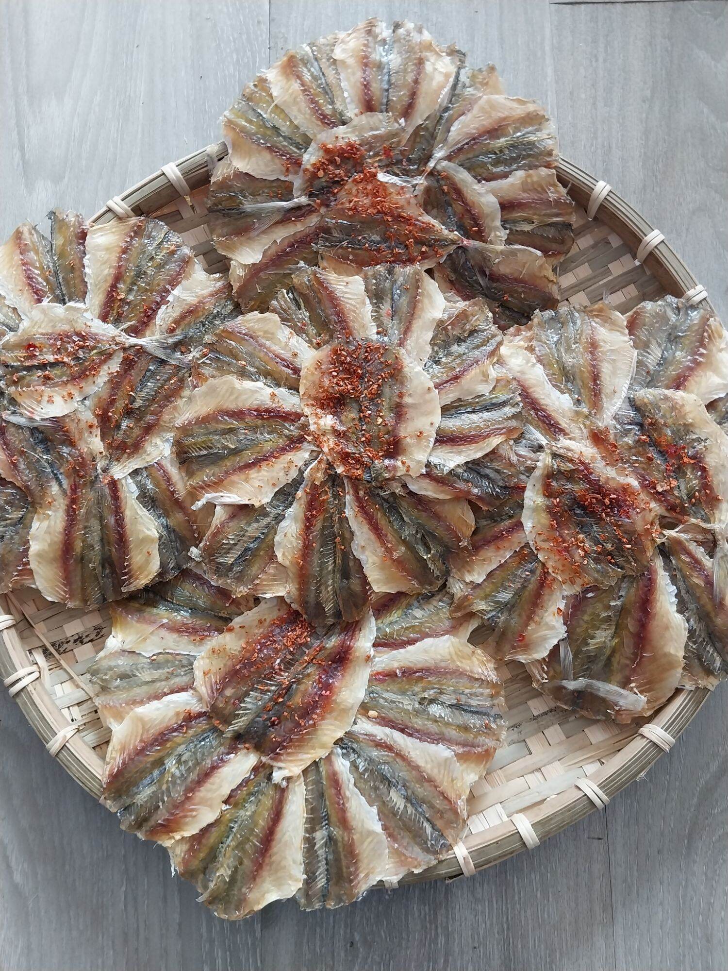Cá chỉ vàng cà mau gói , 300gr , 500gr , 1kg , hải sản cà mau , khô tẩm vị vừa ăn , chiên , nướng làm mồi nhậu siêu ngon , hải sản khô - hải sản khô cà mau