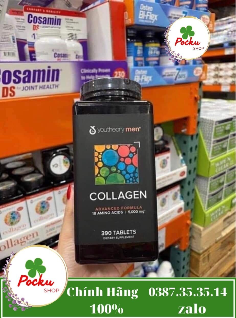 Collagen Men youtheory dành cho Nam giới