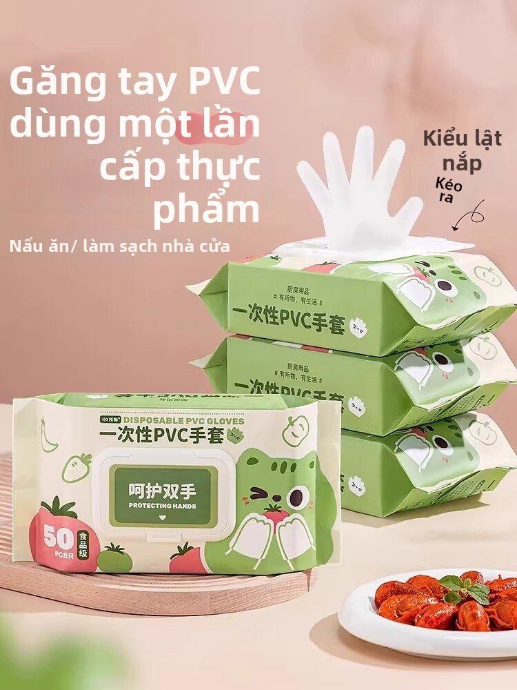 Găng Tay Bền Chống Dầu Dùng Trong Bếp Một Lần
