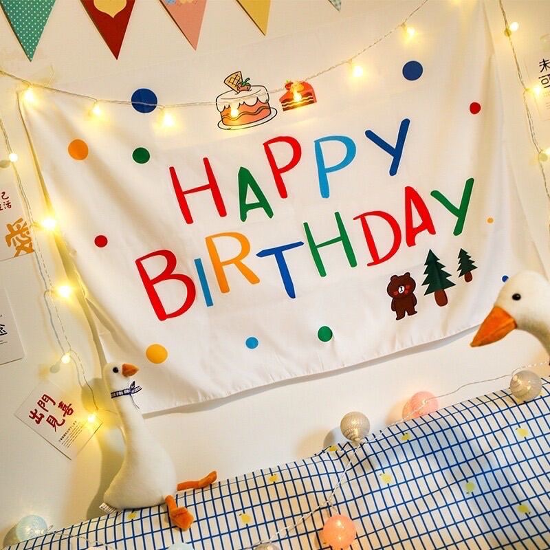 Các ý tưởng thiết kế background sinh nhật cho bé  Decor Birthday