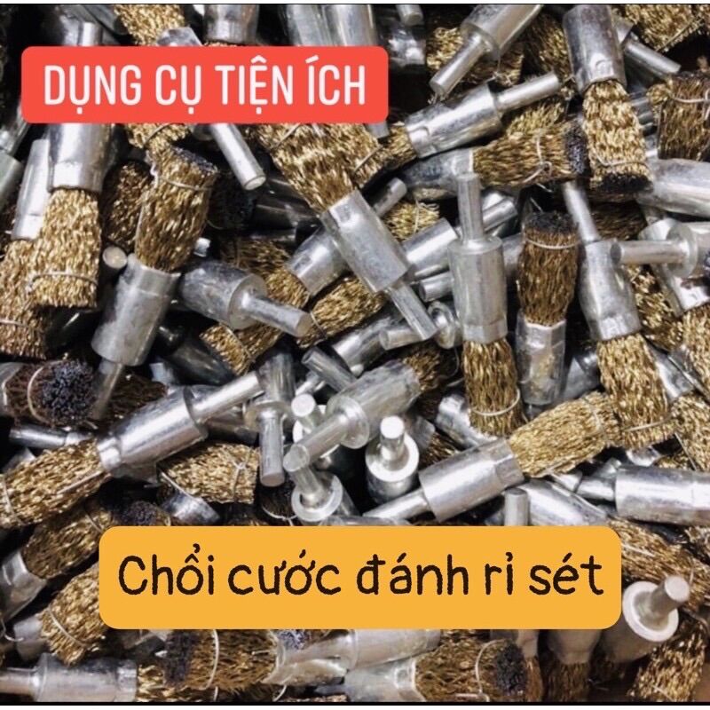 Combo 2 cái - chổi cước đánh rỉ sét