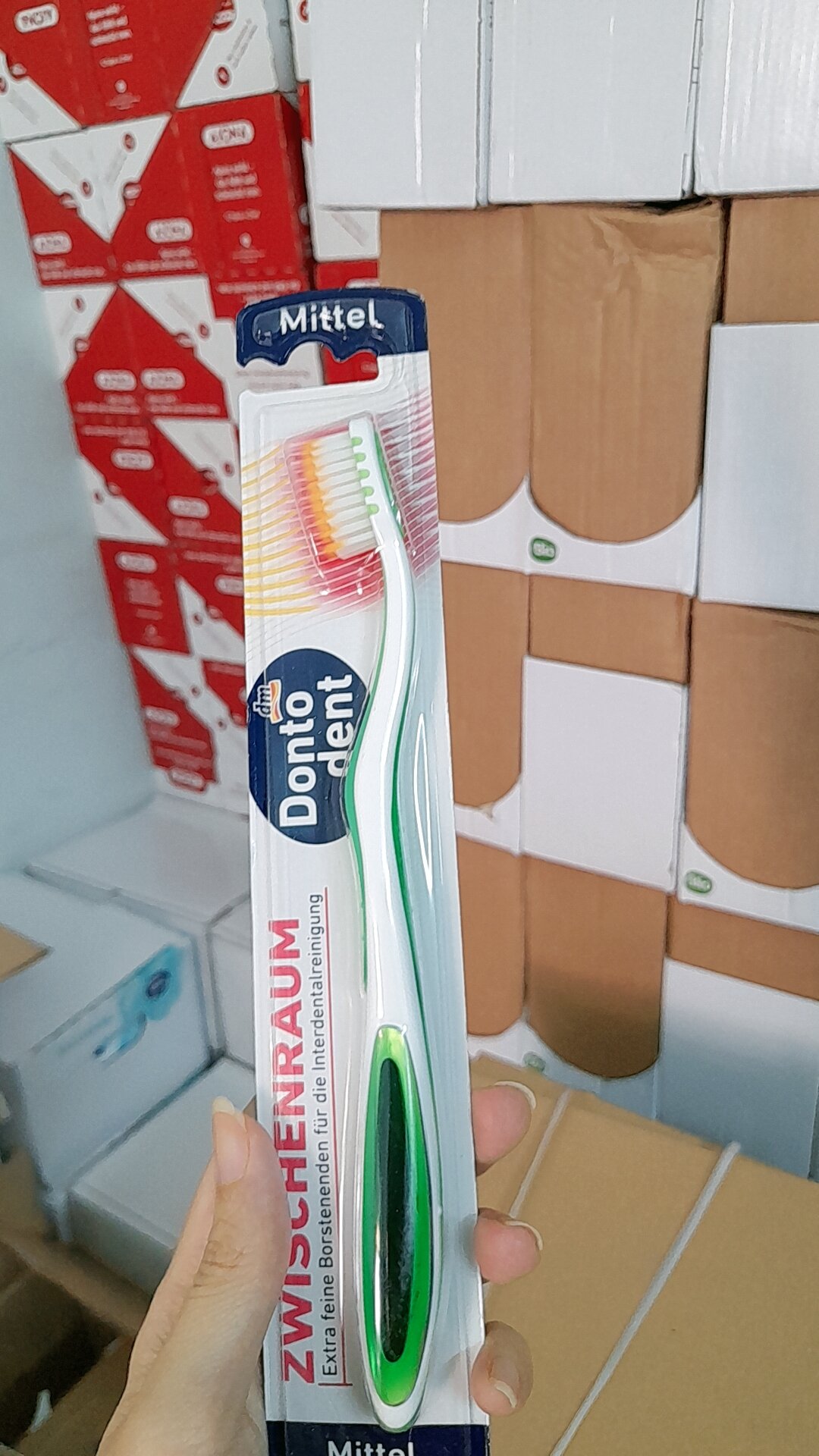 Bàn chải đánh răng mềm Dontodent - Hàng nội địa Đức