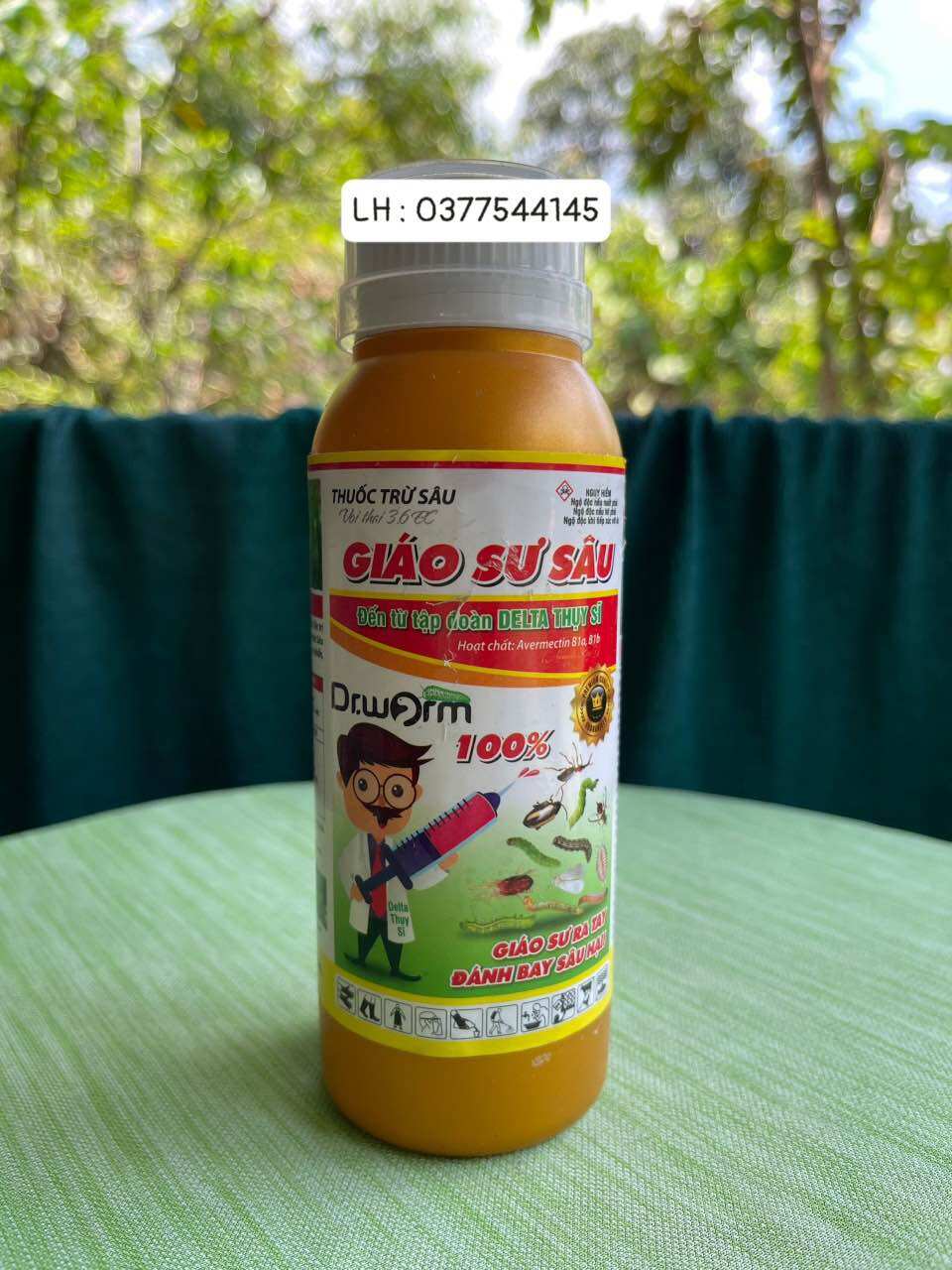 Thuốc trừ sâu Voi thai 3.6ec - giáo sư sâu
