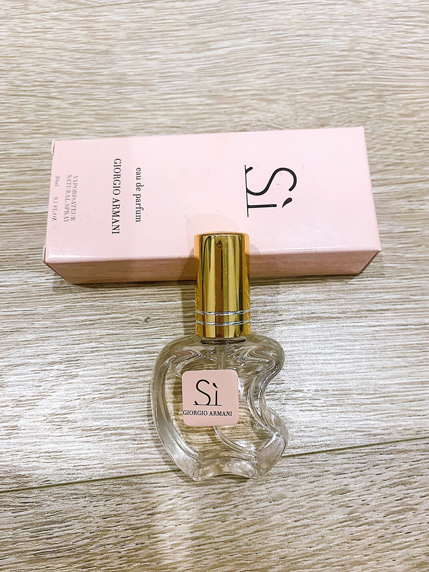 Nước Hoa Mini Pháp SÌ 20ml (mẫu táo)