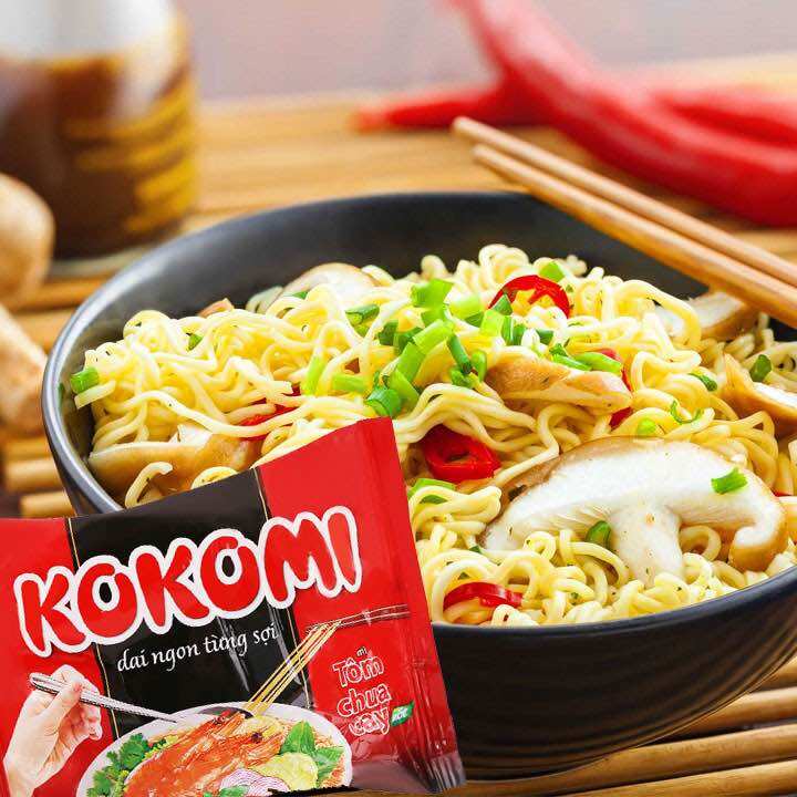 Thùng 30 gói mì tôm chua cay KoKoMi 65gr