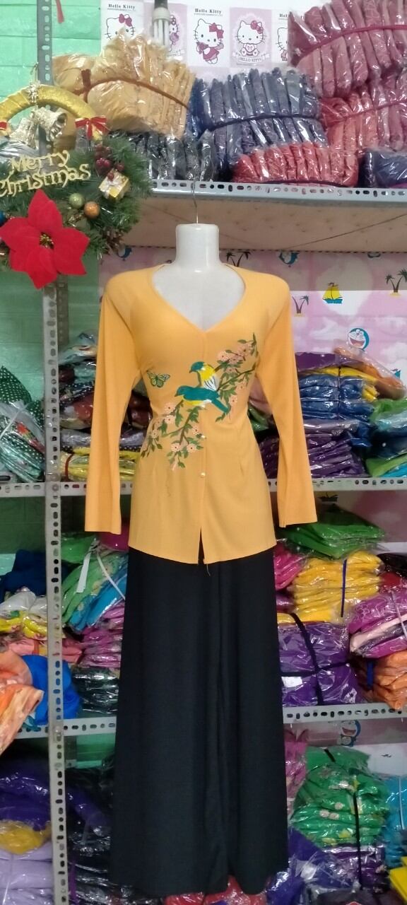 áo bà ba  thêu chim 2 mặt không kèm quần