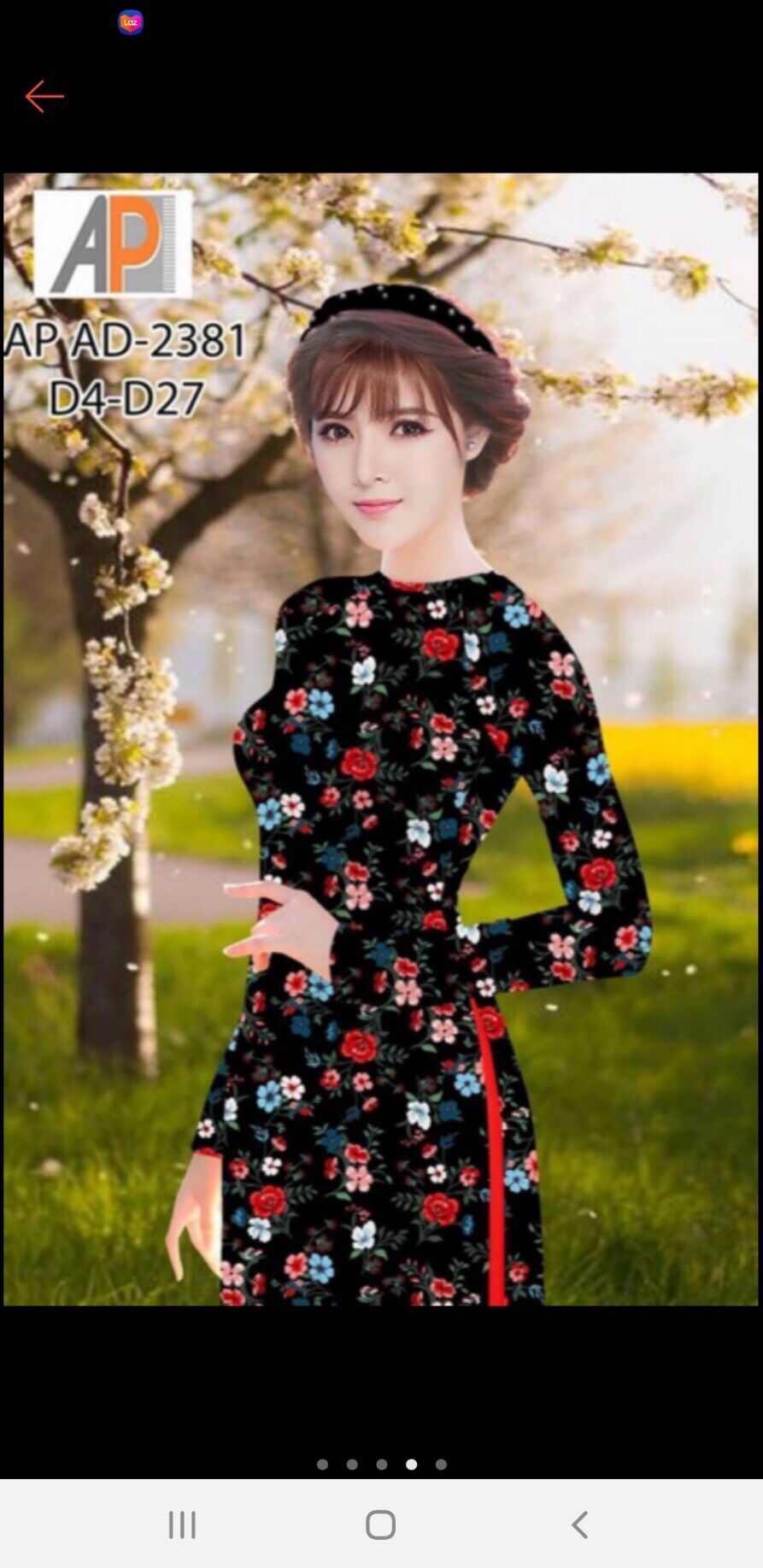 Vải áo dài bông đều