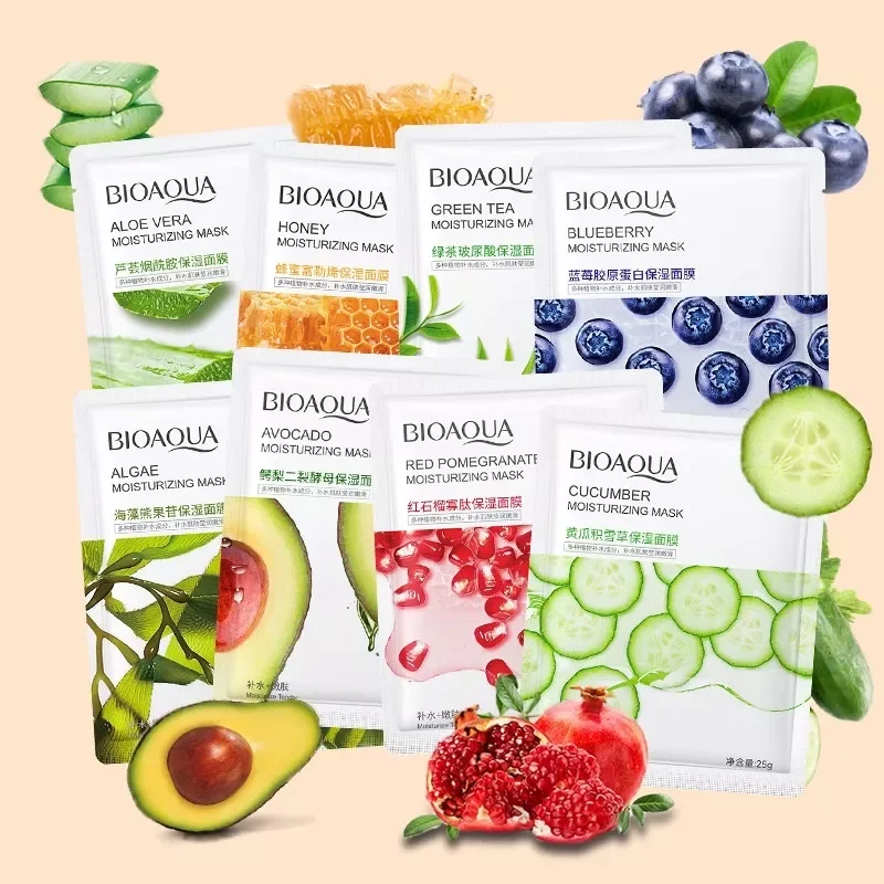 Bioaqua Face Mask Whitening Plant Extract|, 56% OFF