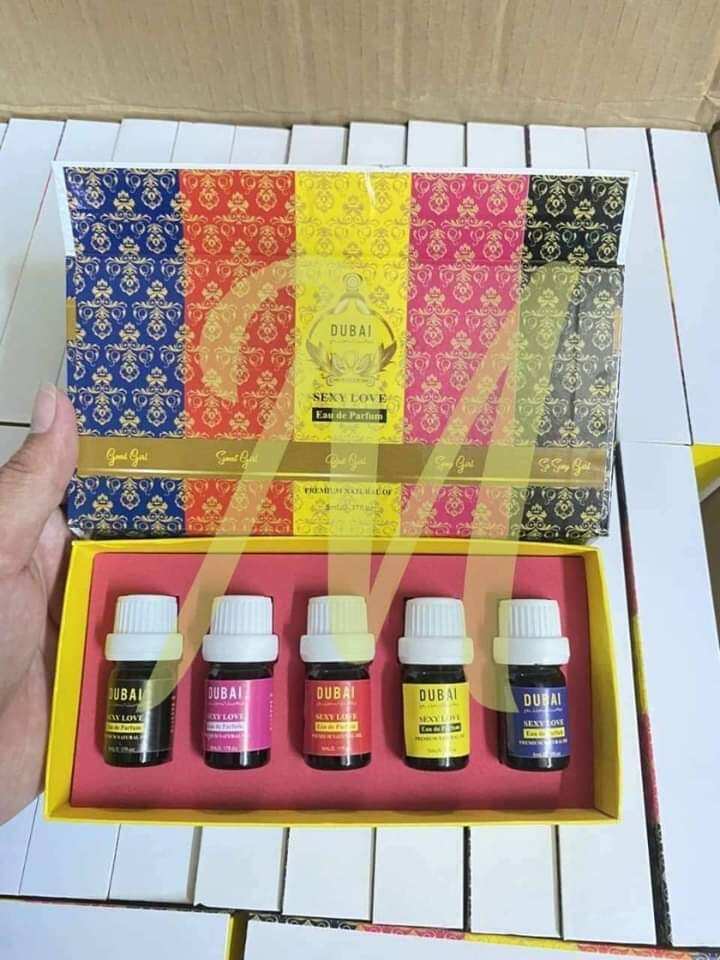 SÉT NƯỚC HOA CÔ BÉ DUBAI 5 CHAI