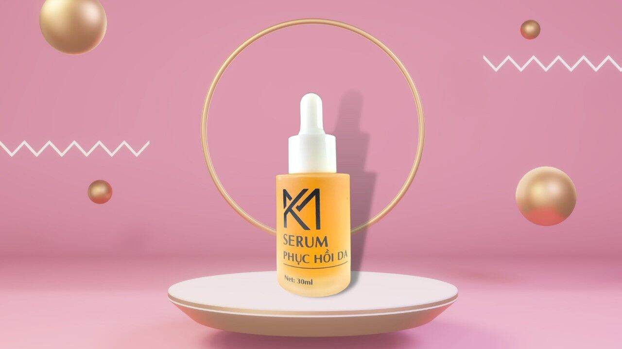 Km serum phục hồi da san phẩm của lb care.