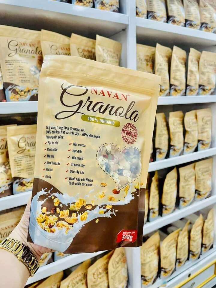 Ngũ cốc ăn kiêng granola navan