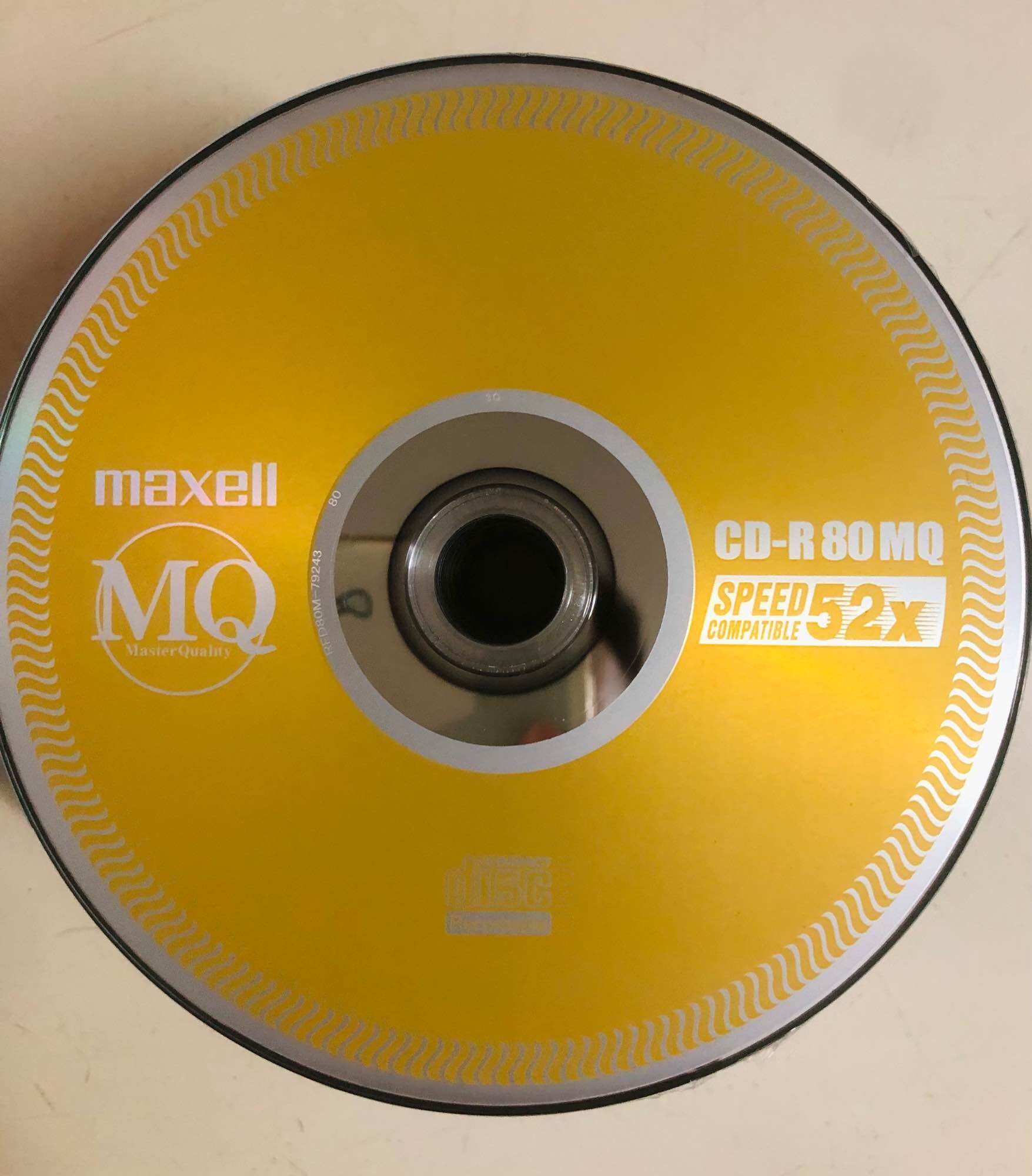 Combo 10 đĩa cd trắng maxell