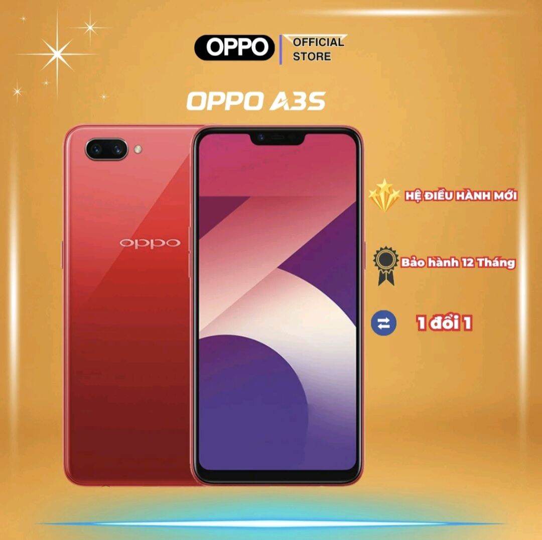 Phone (O.P.P.O) A3S 6/128Gb Ram Brand New, Original Packaging, 2 Sim Cards, 2 Sim Slots, Loud Speakers, Strong Signal, Runs All Heavy Games, Surfs the Web and Watches Movies Super Fast, 12 Month Warranty, Free Charger, Cable, and Case. - 2