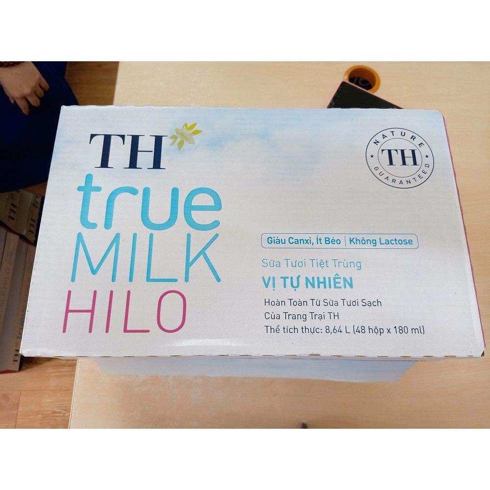 SỮA TH TRUE MILK HILO VỊ TỰ NHIÊN  giá 410k/thùng