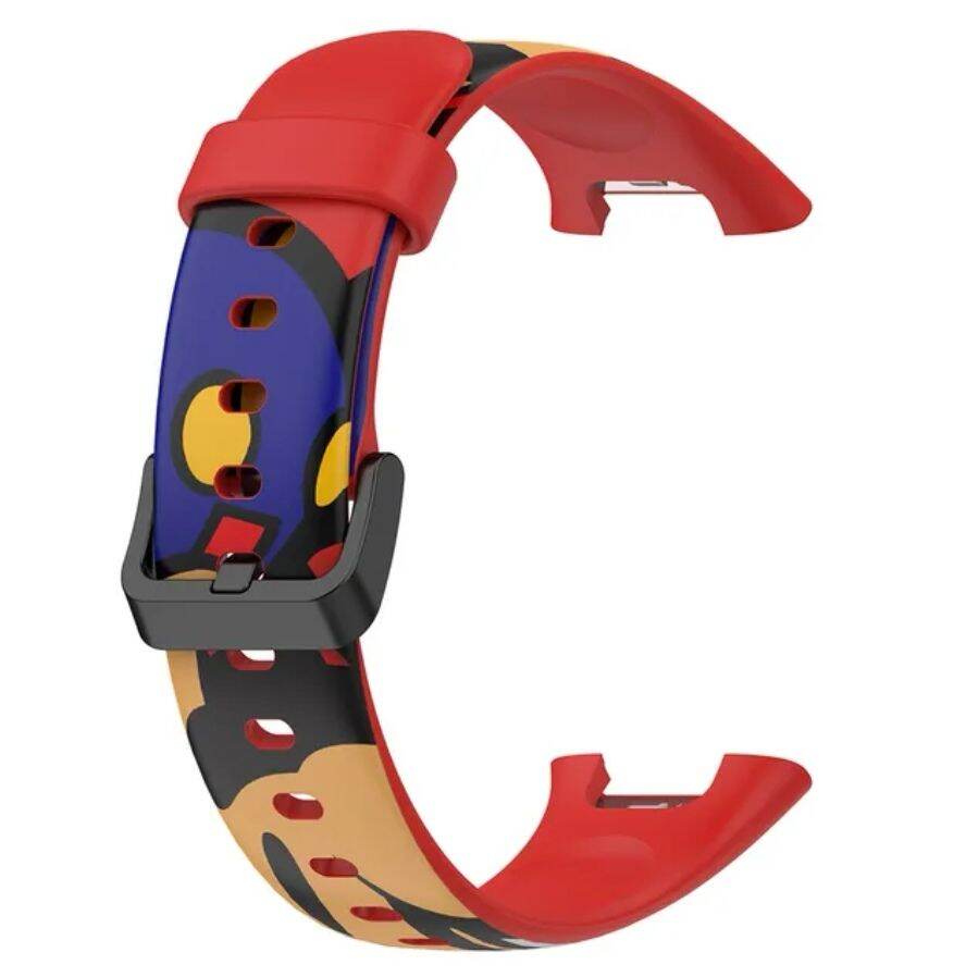 Dây Đeo Silicon họa tiết dành cho Xiaomi Miband 7 Pro