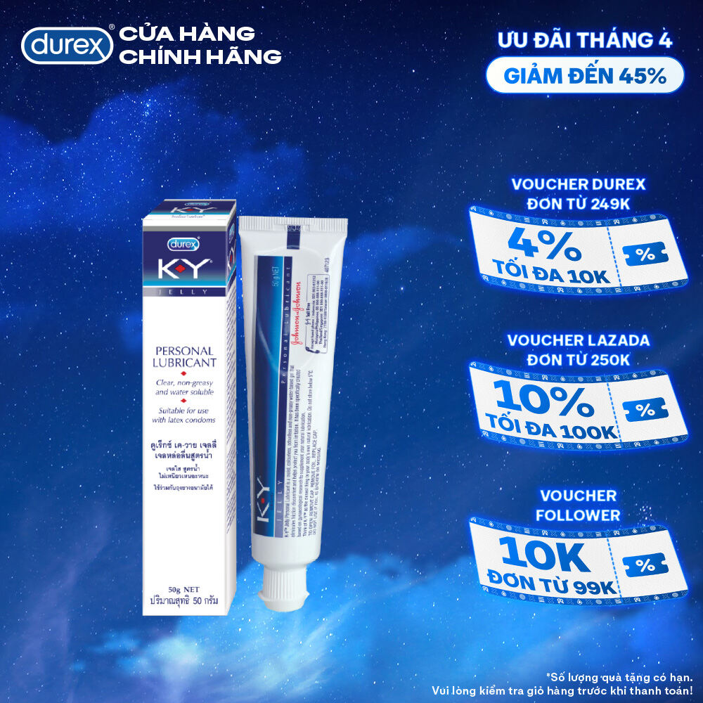 Gel bôi trơn Durex K-Y Jelly 50g ( KY Jelly)