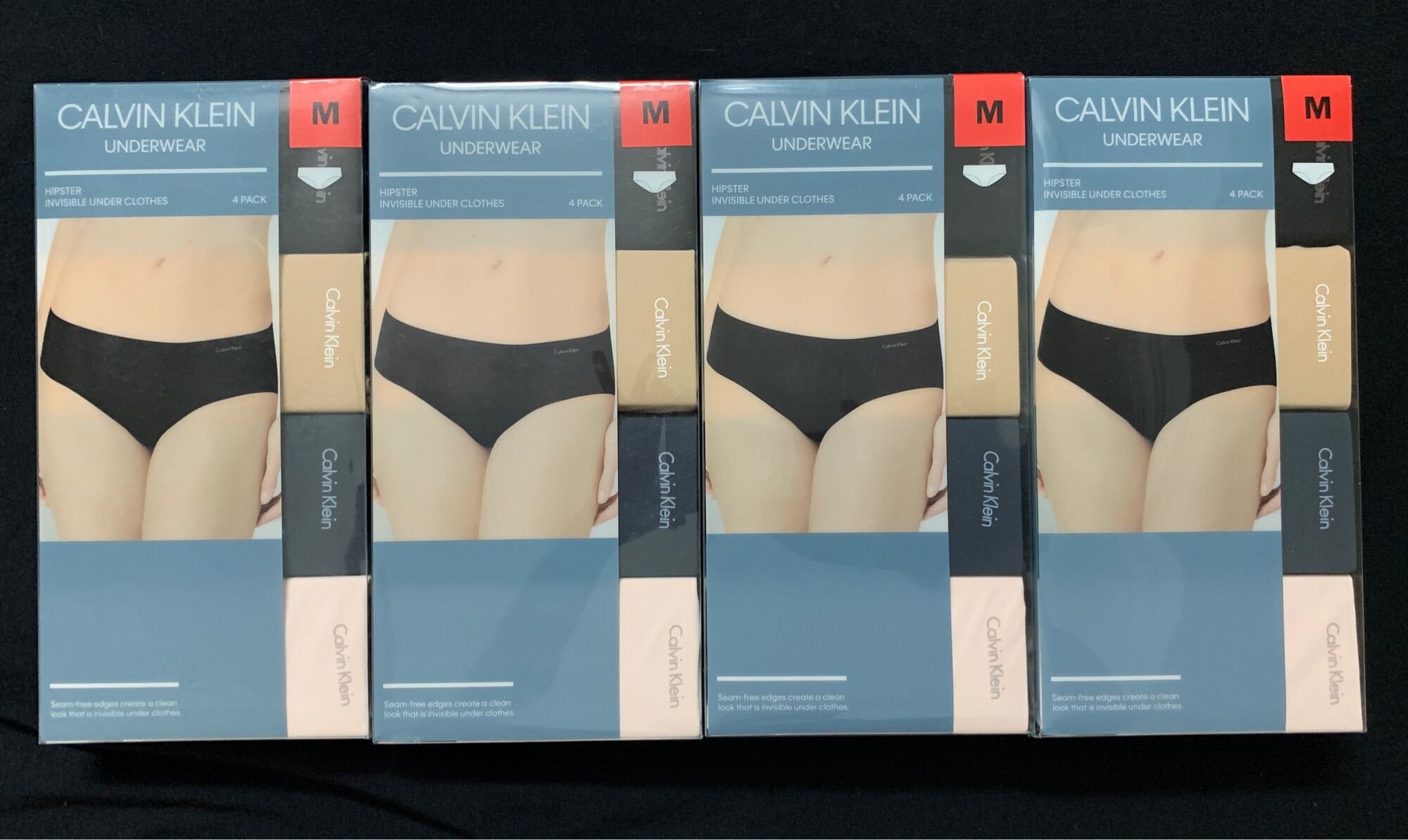 Set quần lót Calvin Klein nữ set 4 cái