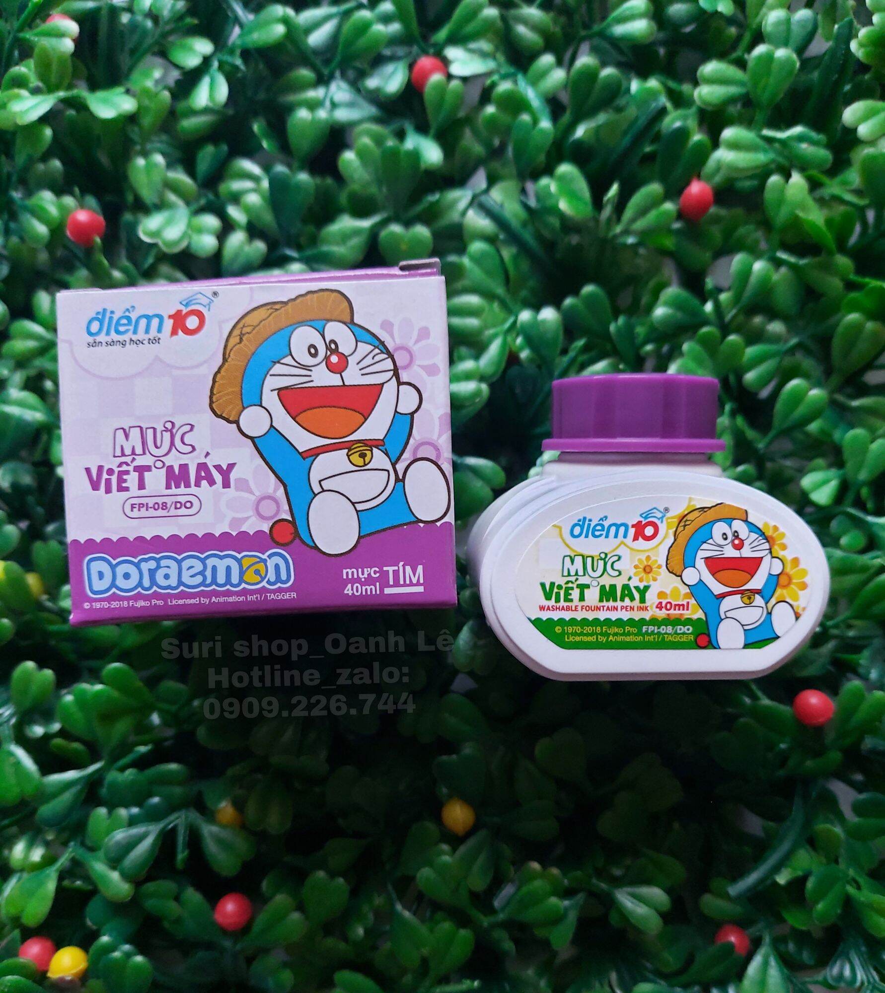 Hộp mực bút máy màu tím điểm 10 TL