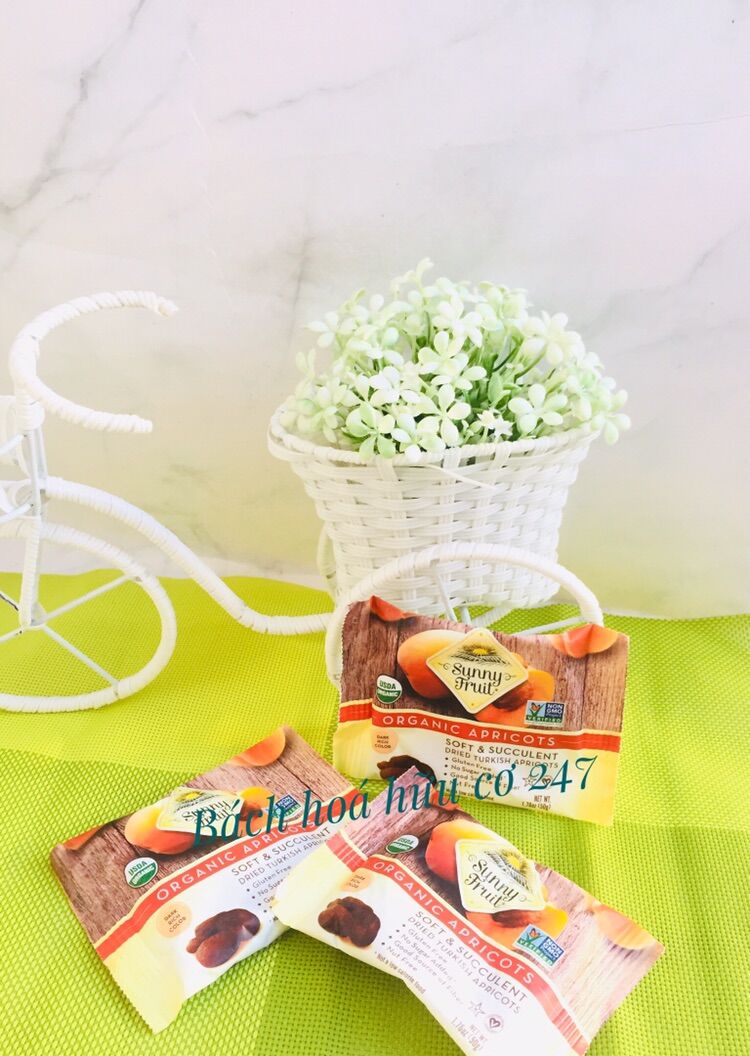 Mơ khô hữu cơ Sunny Fruit 250g