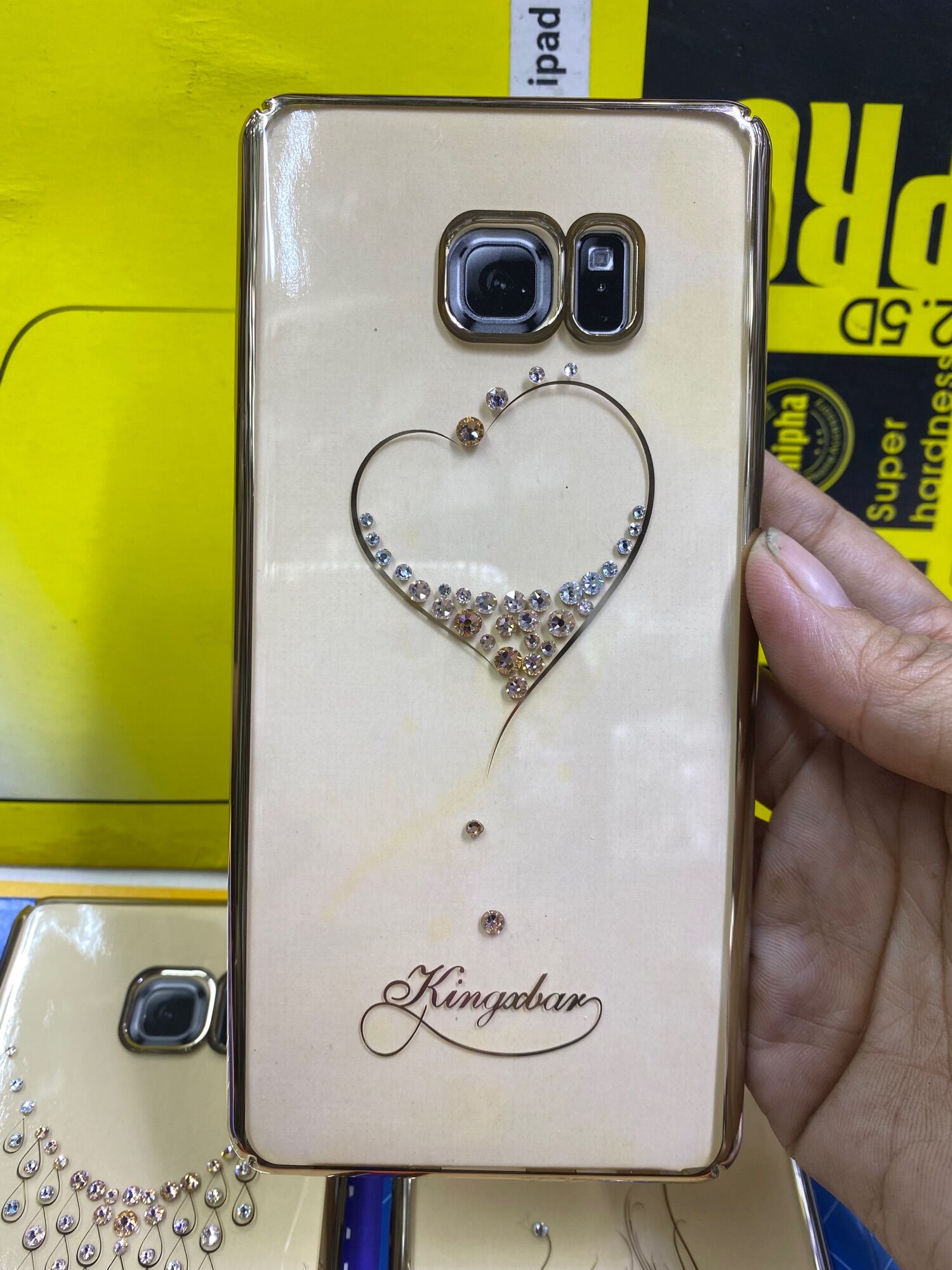 Ốp lưng Samsung Note 7/ Note Fe cứng hàng công ty chống ố vàng