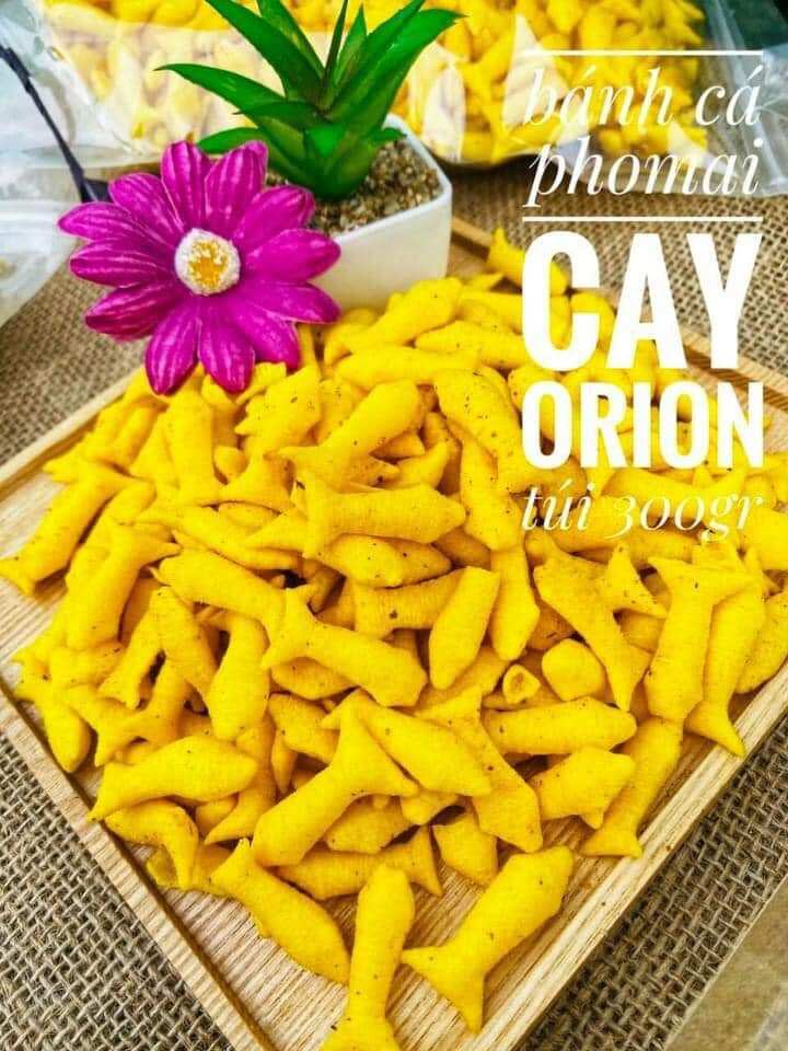 Bánh cá orion vị phô mai cay 500g