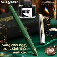 HERO | Bút Thép Đỉnh Cao Đầu Mực Mạ Rhodium Sẫm