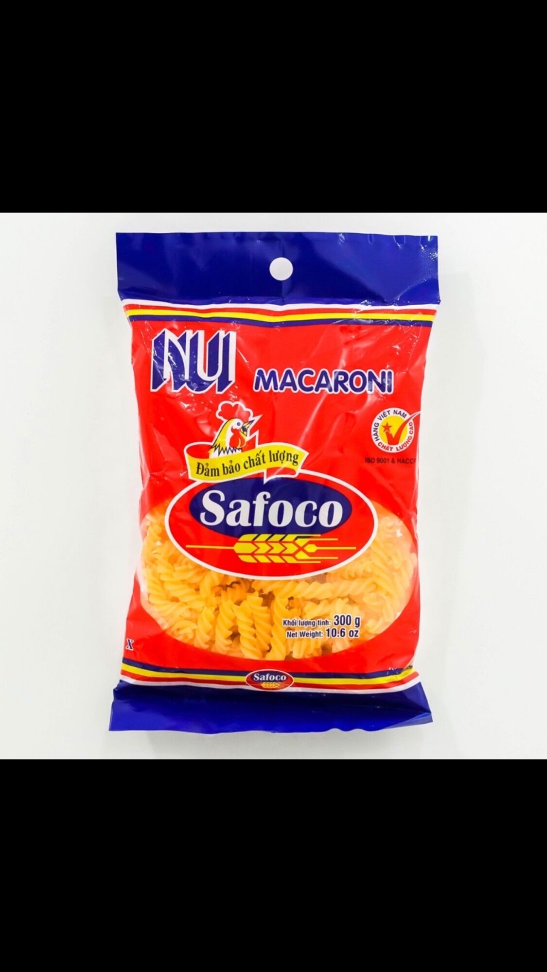 Nui xoắn safoco 300gr