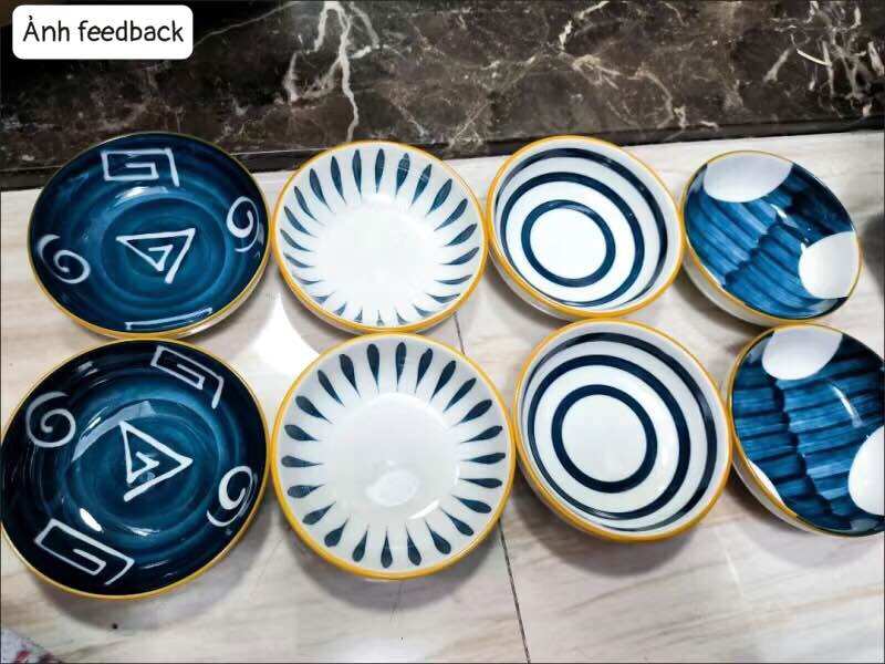 Combo 4 bát sứ đựng nước chấm