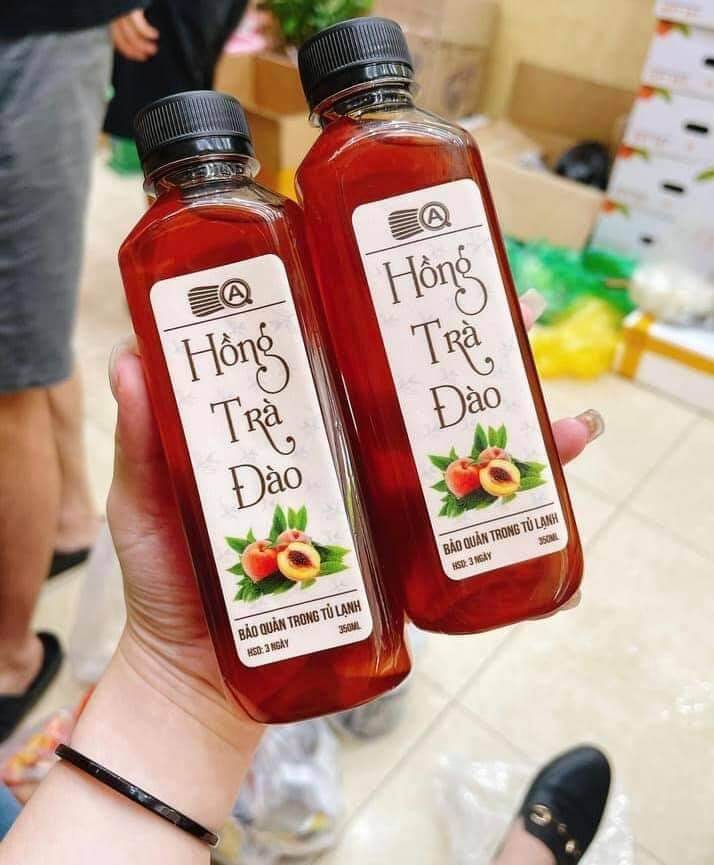 100chai nhựa trà sữa vuông 330ml