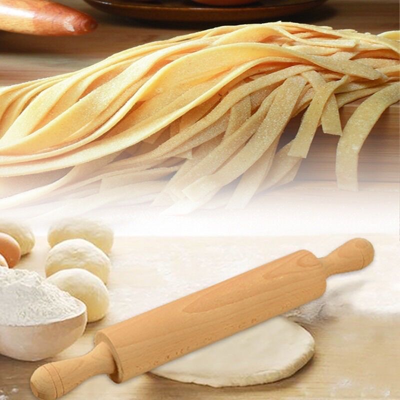 Cán lăn bột bằng gỗ cao cấp 38cm [HÀNG SIÊU PHẨM]