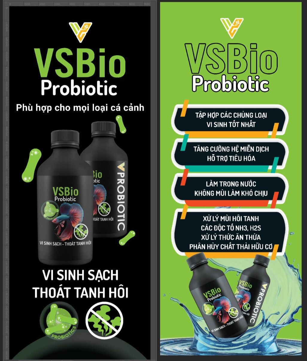 Men vi sinh vs bio probiotic làm trong nước hỗ trợ tiêu hóa