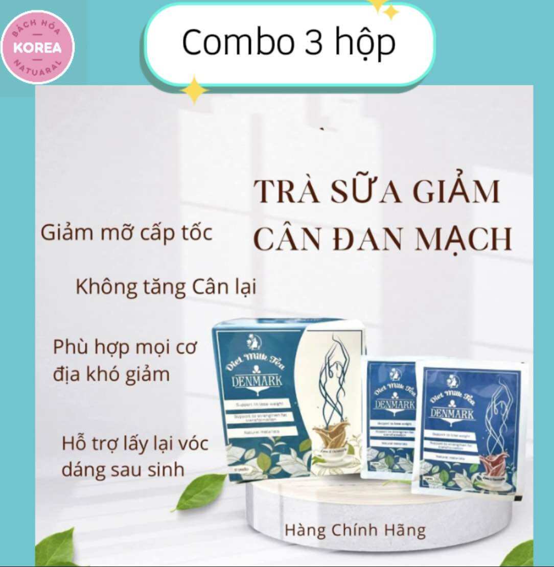 💚combo 💚 trà sữa giảm cân đan mạch🇩🇰