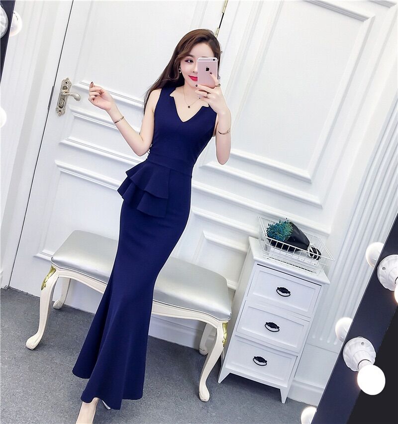 [HCM]ĐẦM DÀI DỰ TIỆC ĐUÔI CÁ - D23