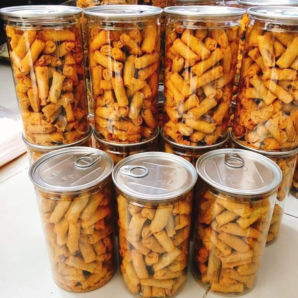 350gr chả giò tôm mini sấy giòn ăn vặt cực đã