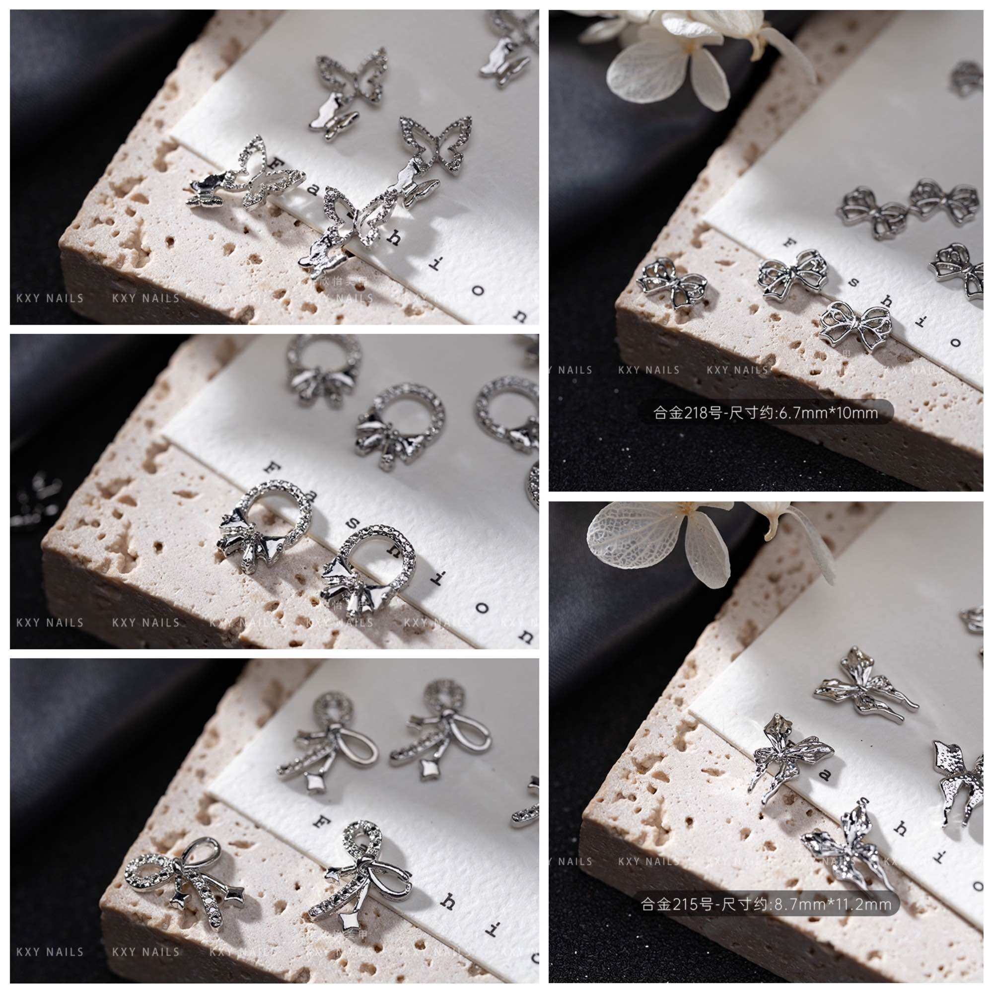 Charm kiểu siêu xinh trang trí móng tay ( giá 1 charm)