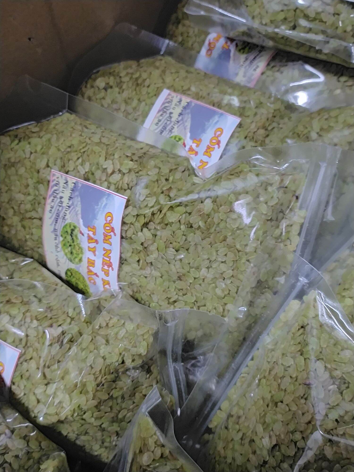 1KG CỐM KHÔ, ĐẶC SẢN TÂY BẮC NỔI TIẾNG