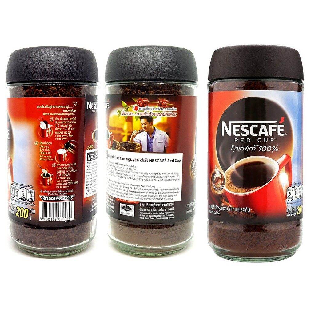 Nescafe red cup thai lan 200g
