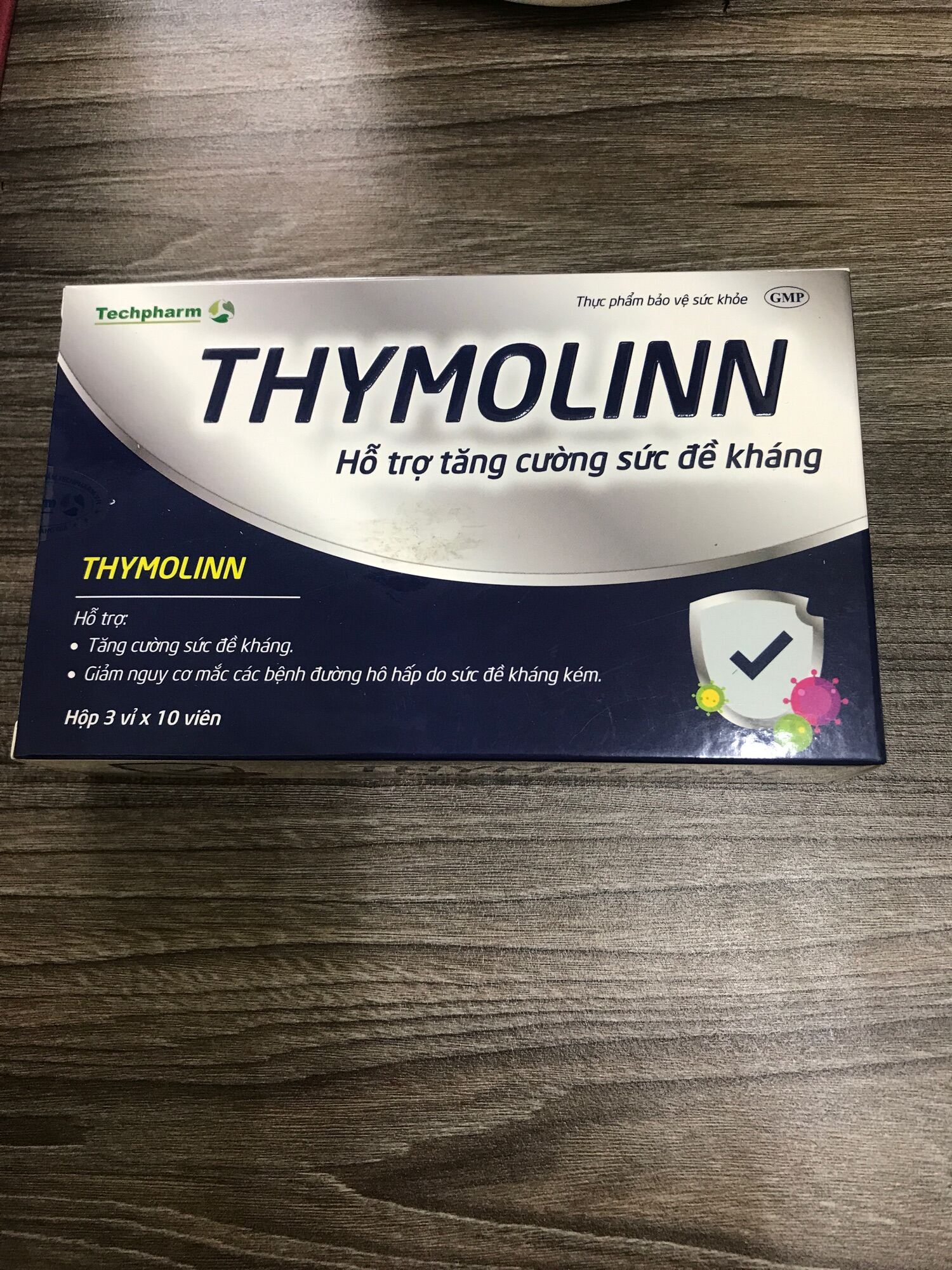 THYMOLINN hỗ trợ tăng cường sức đề kháng