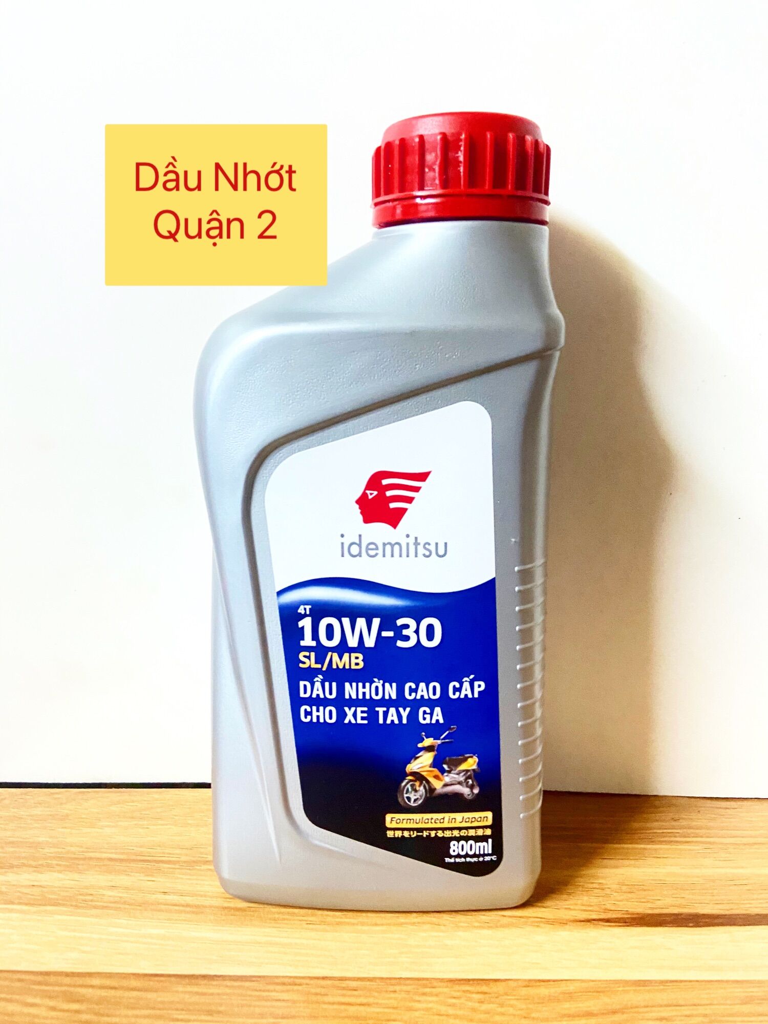 Dầu nhớt idemitsu dành cho xe tay ga - 10w30 - 800ml