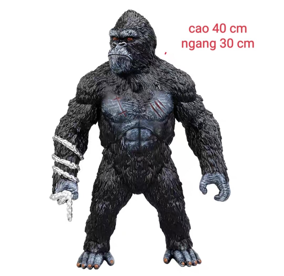 Mô hình king kong golliza size lớn 40 cm