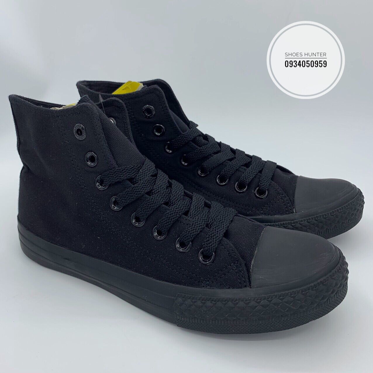 Converse Chuck ii Đen full cao cổ
