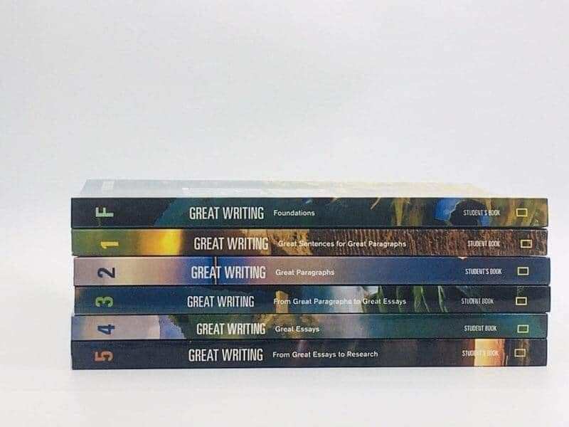 Sách - Great Writing (Fifth Edition) Trọn bộ 6 Cuốn Bản Màu Nhập Khẩu - National Geographic
