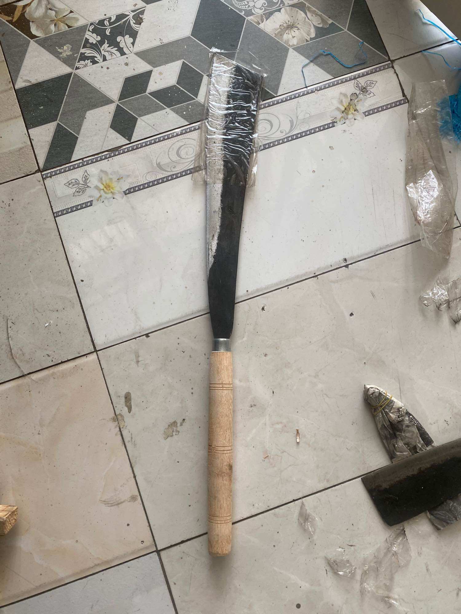 Dao mía phát cỏ mé nhánh cây dài 80cm