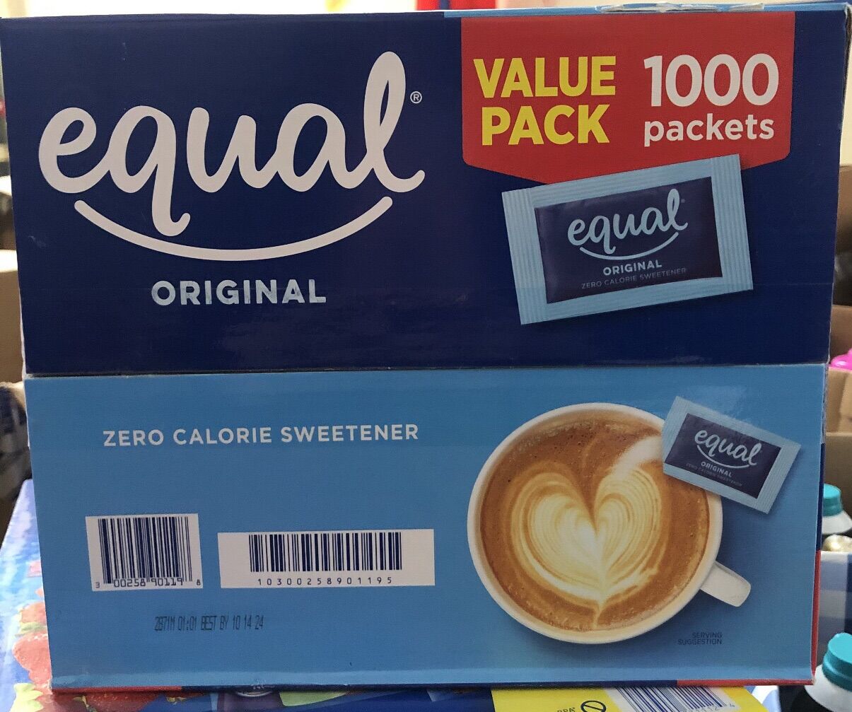 Đường ăn kiêng Equal Original - Mỹ (COMBO 50 GÓI & NGUYÊN THÙNG)