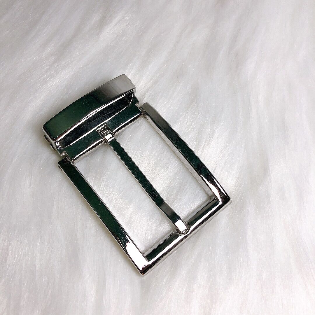 Mặt khoá thắt lưng (đầu dây nịt), mặt kim, bản rộng  3.5cm