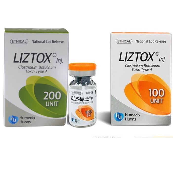 botox xoá nhăn liztox 100 và liztox 200 chống lão hoá