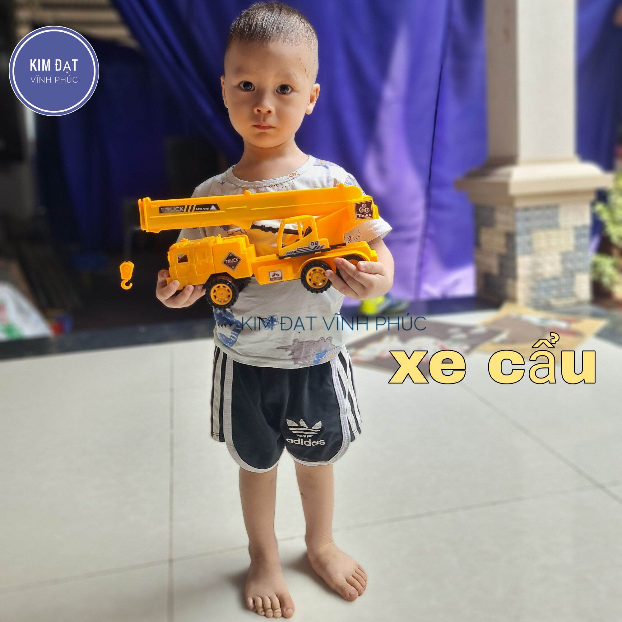 Đồ chơi máy công trình siêu to , bền đẹp cho bé . máy xúc , máy ủi , xe ben . mô hình xe cẩu